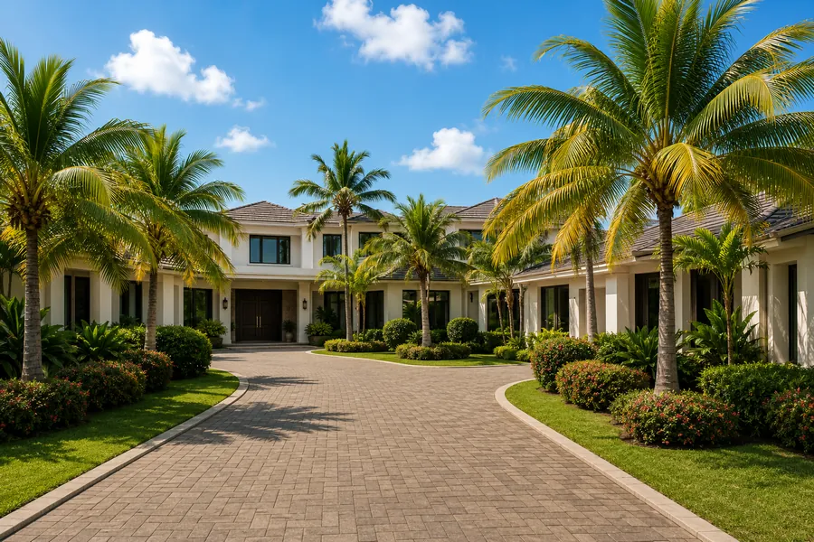 Gated residential estate in Mauritius